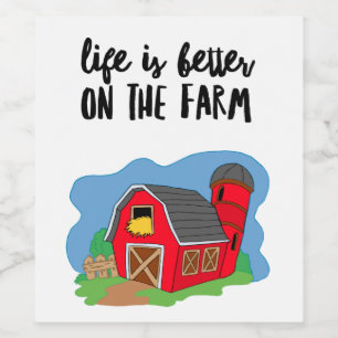 Farm Life Label