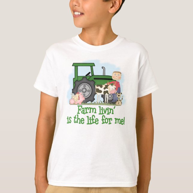 Farm Livin' (Boy) T-Shirt (Front)