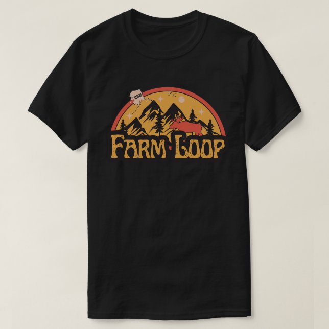 Farm Loop, Alaska-Shirt T-Shirt (Design Front)