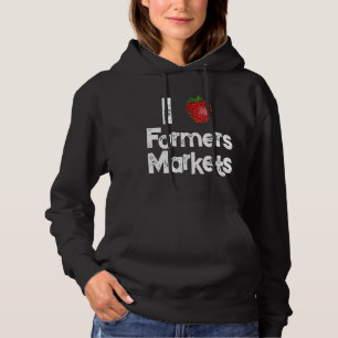 Farm Market Garden Strawberry Farmers Delicious Fr Hoodie