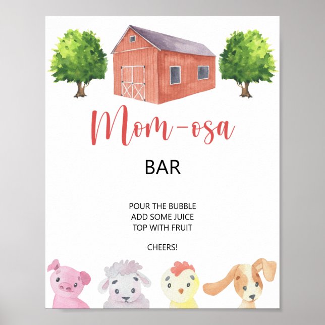 Farm - Momosa bar Poster (Front)