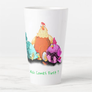 Farm Mug Chickens Waiting Egg To Hatch