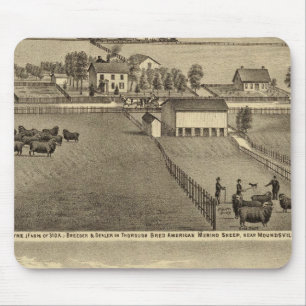 Farm of SA Cockayne near Moundsville Mouse Pad
