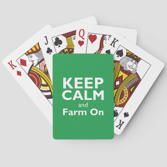 Farm On Playing Cards (Back)