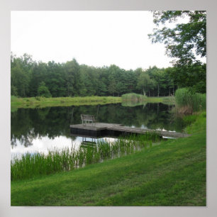 Farm Pond Poster