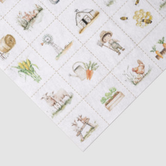 Farm Rural living Tissue Paper