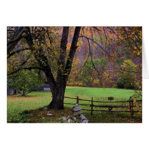 Farm scene, Autumn