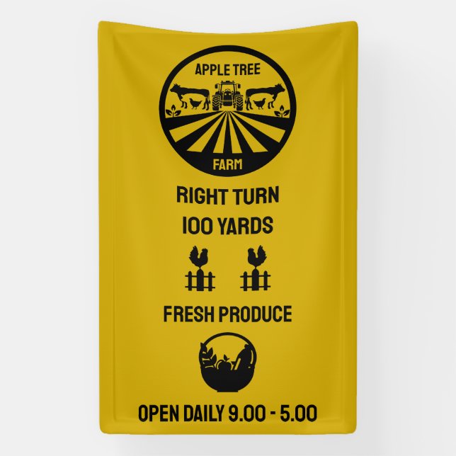 Farm Shop Promtion Banner (Vertical)