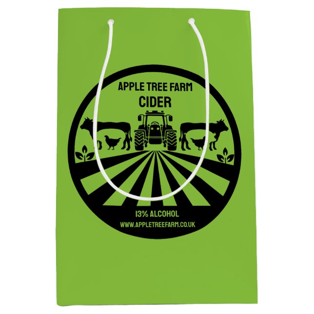 Farm Shop Promtion Medium Gift Bag (Front)