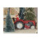 Farm Style Santa Claus Postcard