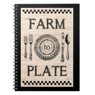 FARM TO PLATE NOTEBOOK