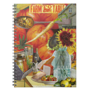 Farm to Table Spiral Notebook
