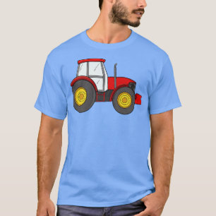 Farm Tractor Farmer Funny Women Rider  T-Shirt