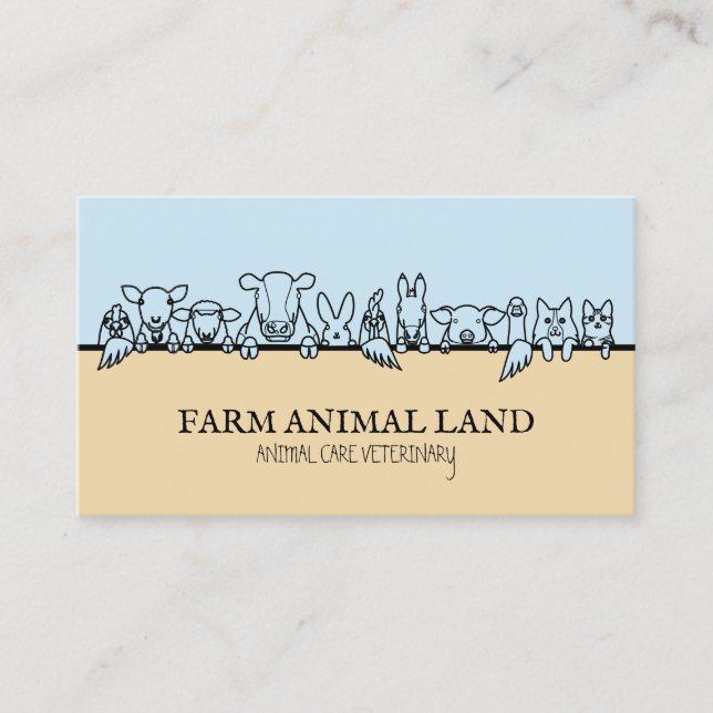 Farm Watch Service Business Card (Front)