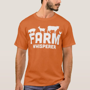 Farm Whisperer Farmer Animal Country T-Shirt