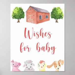 Farm - Wishes for baby Poster