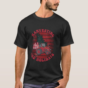 Farm Worker Santa Farmer Agriculturist Christmas T T-Shirt