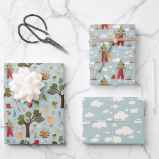 Farm Yard Gift Wrap