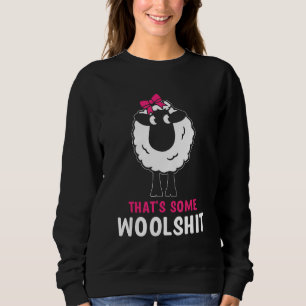 Farmaholic Cool Farmers Sheepholic Funny Pun Farmi Sweatshirt