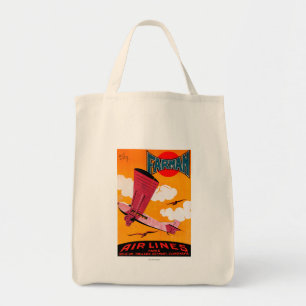 Farman Brothers Airlines F-170 Monoplane Poster Tote Bag