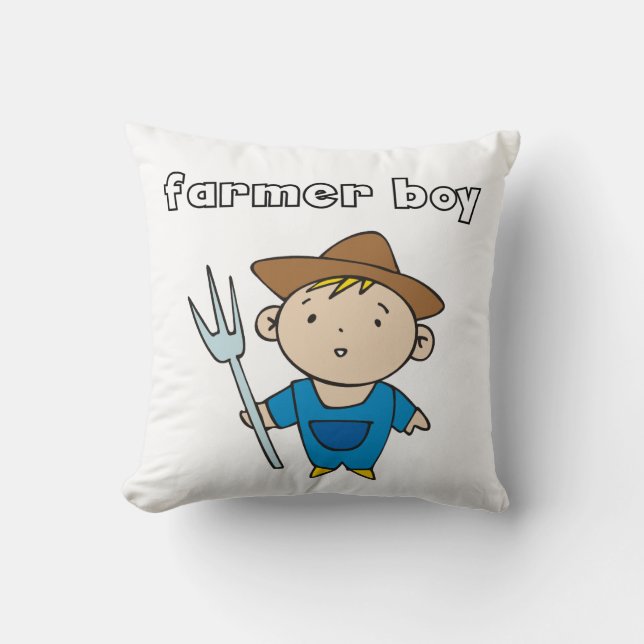 Farmer Boy Cushion (Front)