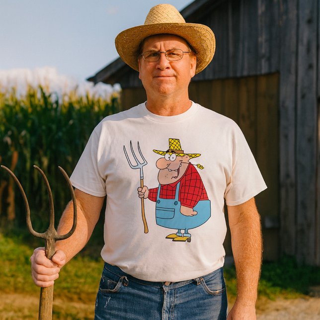 Farmer Carrying A Fork T-Shirt (Creator Uploaded)