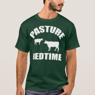 Farmer Cattle Cows s Funny cow Pasture Bedtime Fun T-Shirt