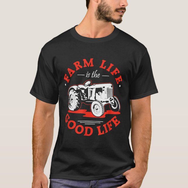 Farmer Chicken Farm Goat Farming Fcfbc T-Shirt (Front)
