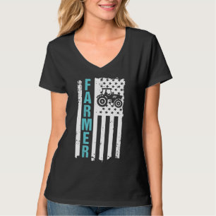 Farmer Chicken Farm Goat Farming Zzwko T-Shirt