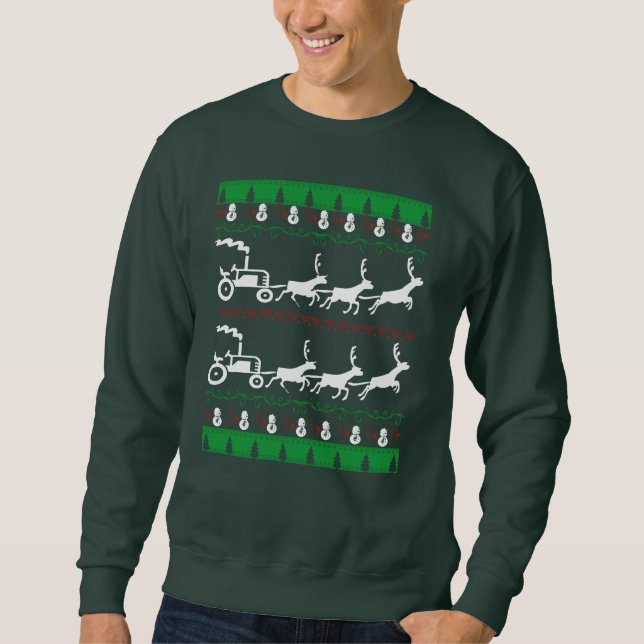FARMER CHRISTMAS SWEATSHIRT (Front)