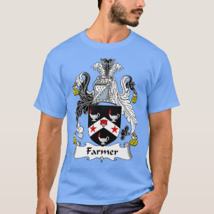 Farmer Coat of Arms  Family Crest  T-Shirt