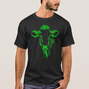 Farmer Cow Cattle Dairy Farmer Agriculture Farming T-Shirt