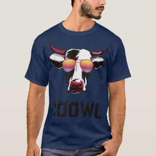 Farmer cow cool coowl ladies, men, children T-Shirt
