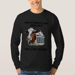 Farmer Cow Jokes Puns T-Shirt