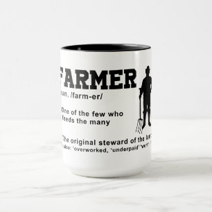 Farmer Definition Mug