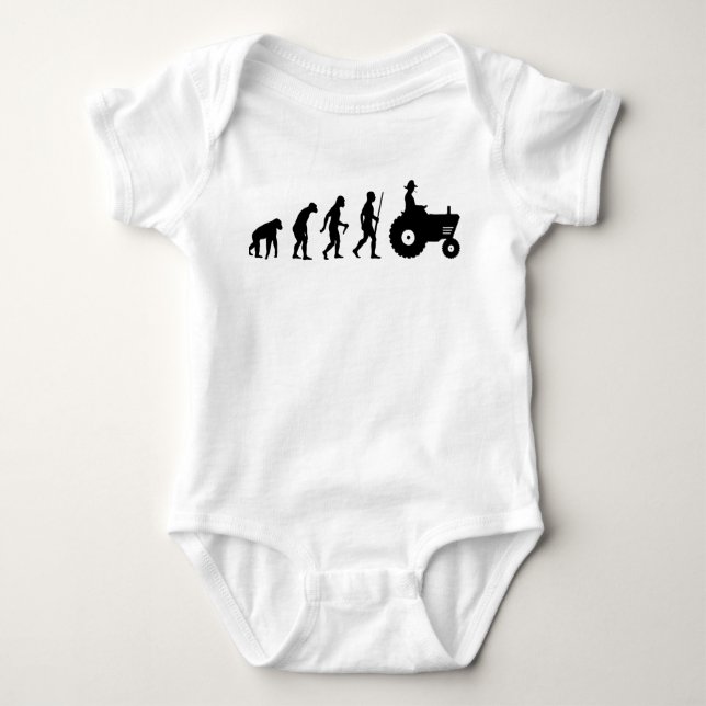 Farmer evolution baby bodysuit (Front)