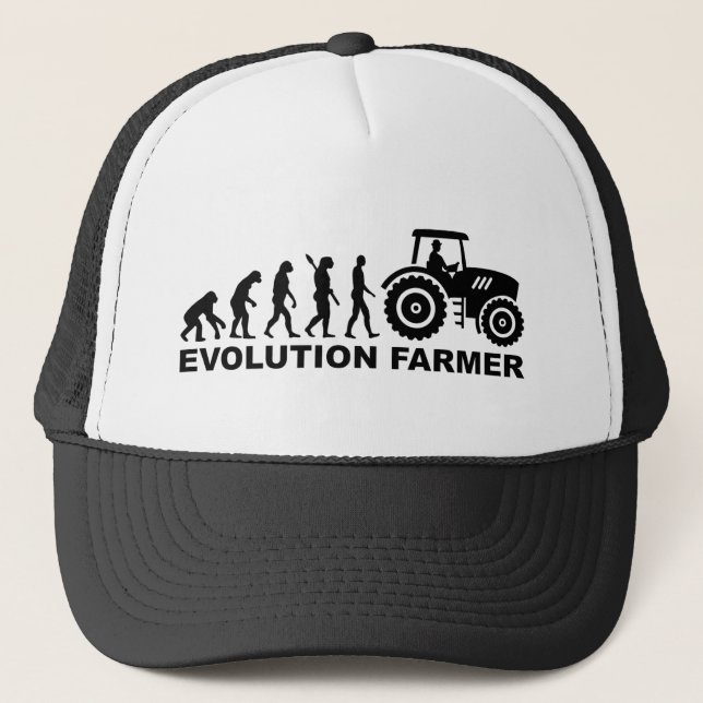 Farmer evolution trucker hat (Front)