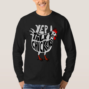 Farmer Farm Gif Chicken   T-Shirt