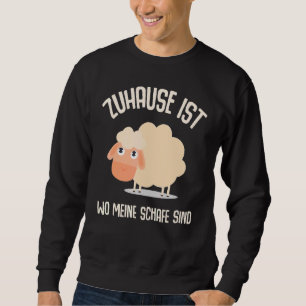 Farmer Farm Stable Sheep Saying Sweatshirt