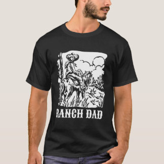 Farmer Farm Tractor - Agriculture Farming Dad T-Shirt