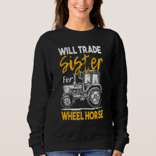Farmer Farming Tractor Sweatshirt