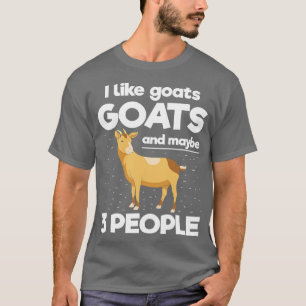 Farmer Funny Goat Lover Farming Farm Animal Goat 1 T-Shirt
