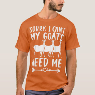 Farmer Goat Lover Farm Animal Lover Farming Funny T-Shirt
