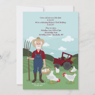 Farmer Harper Invitation