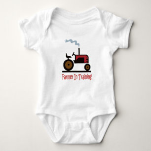 Farmer In Training Baby Bodysuit
