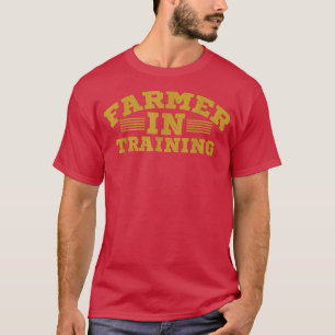 Farmer In Training Farm Son Kids T-Shirt