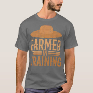Farmer in Training Farming Planter Barn Rancher Fa T-Shirt