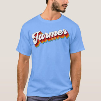 Farmer Job Appreciation Retro T-Shirt