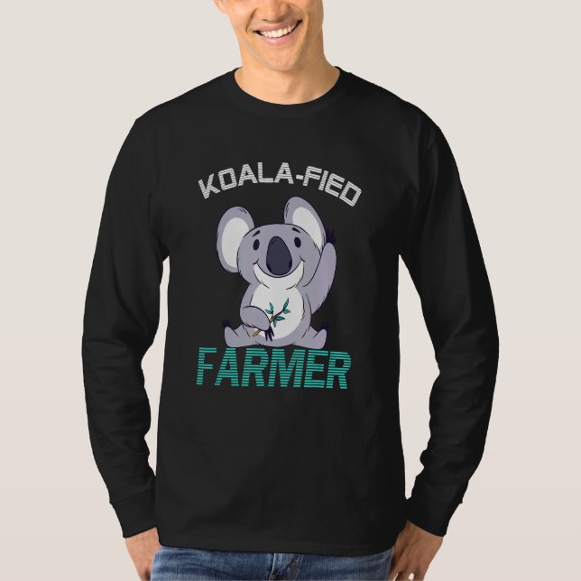Farmer Koalafied Qualified Farming T-Shirt (Front)