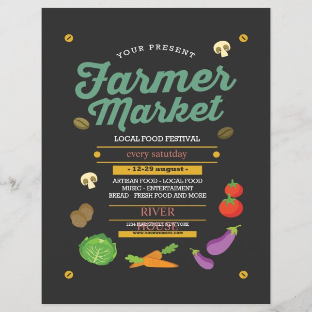 Farmer Market Flyer (Front)